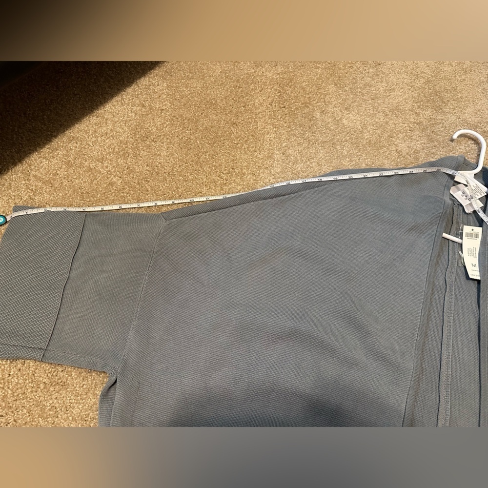 NWT Marla Wynne For Chico's Kimono Sweater Dusty Blue Size M - Picture 14 of 15